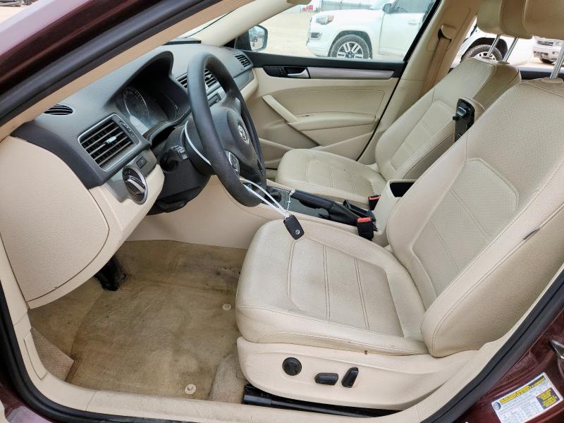  VOLKSWAGEN PASSAT 2013 Burgundy