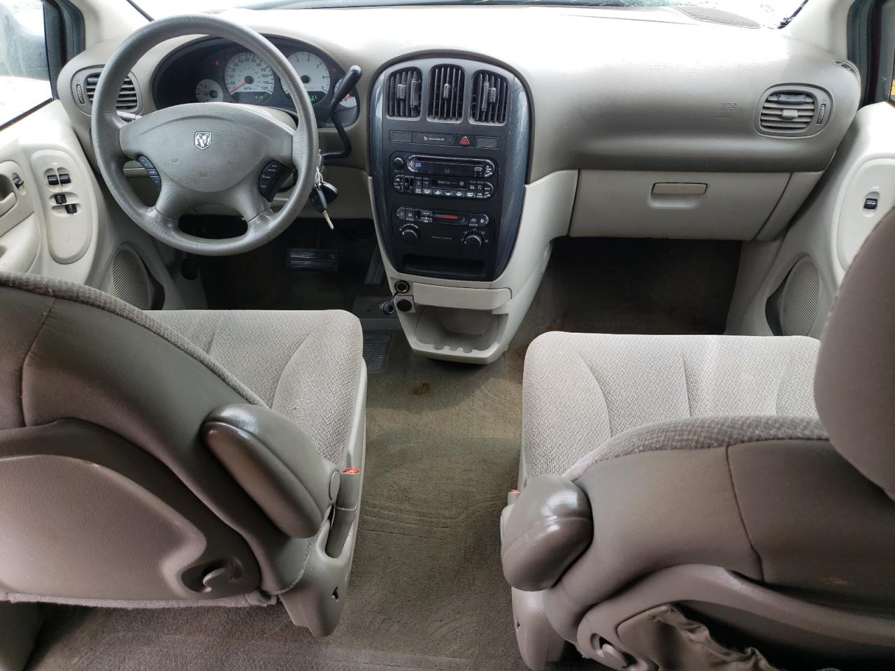 2005 Dodge Caravan Sxt VIN: 1D4GP45R25B435433 Lot: 62675015