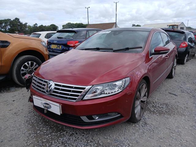 2013 VOLKSWAGEN CC GT BLUE for sale at Copart WOLVERHAMPTON