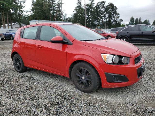  CHEVROLET SONIC 2012 Czerwony