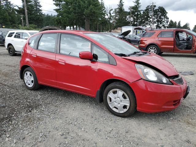  HONDA FIT 2013 Czerwony