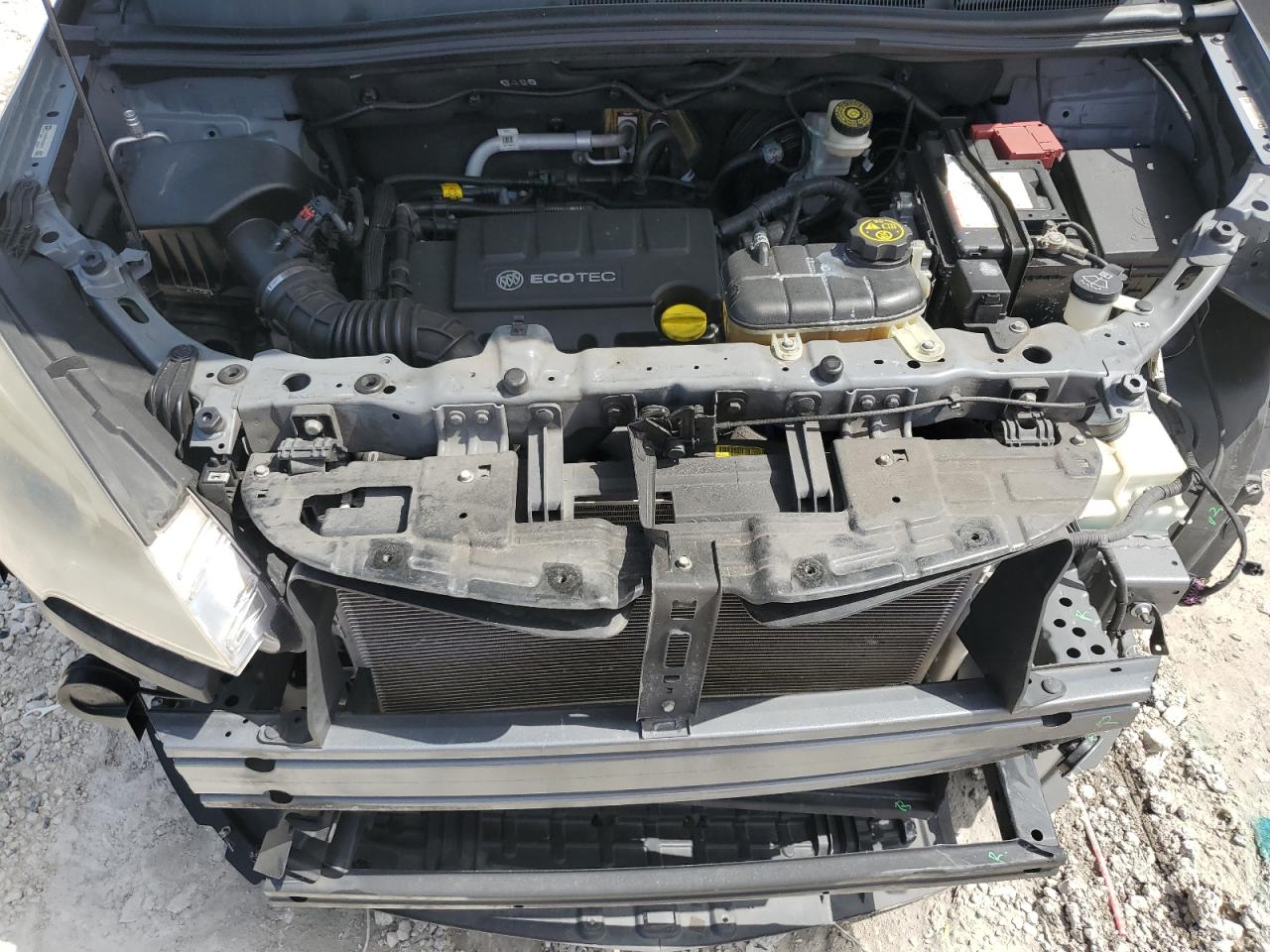 2015 BUICK ENCORE with FRONT END damage, VIN KL4CJBSB8FB038619