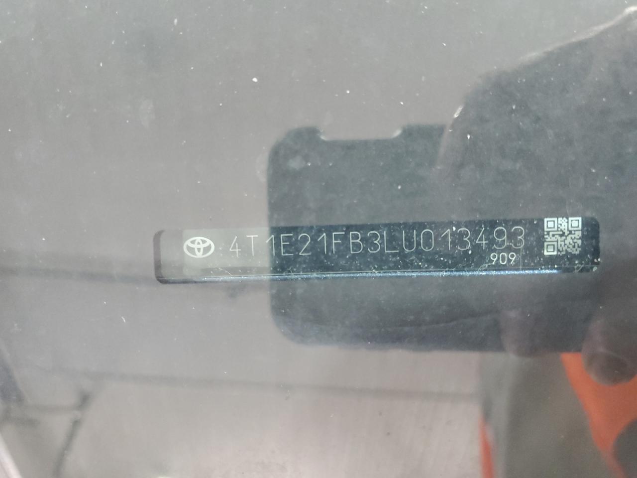 2020 Toyota Avalon Xse VIN: 4T1E21FB3LU013493 Lot: 61402155