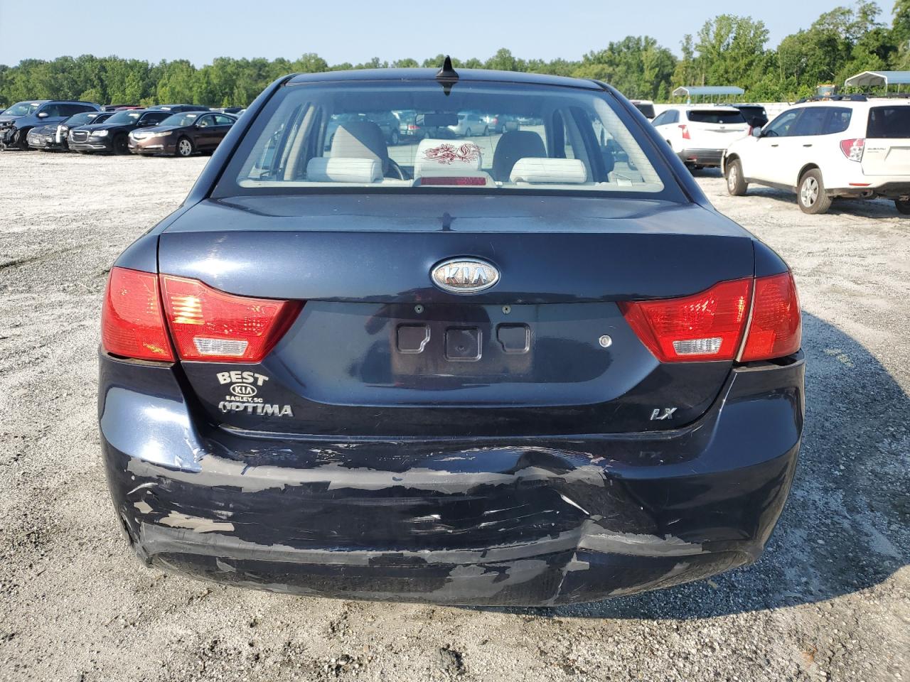 2009 Kia Optima Lx VIN: KNAGE228895349418 Lot: 62406925