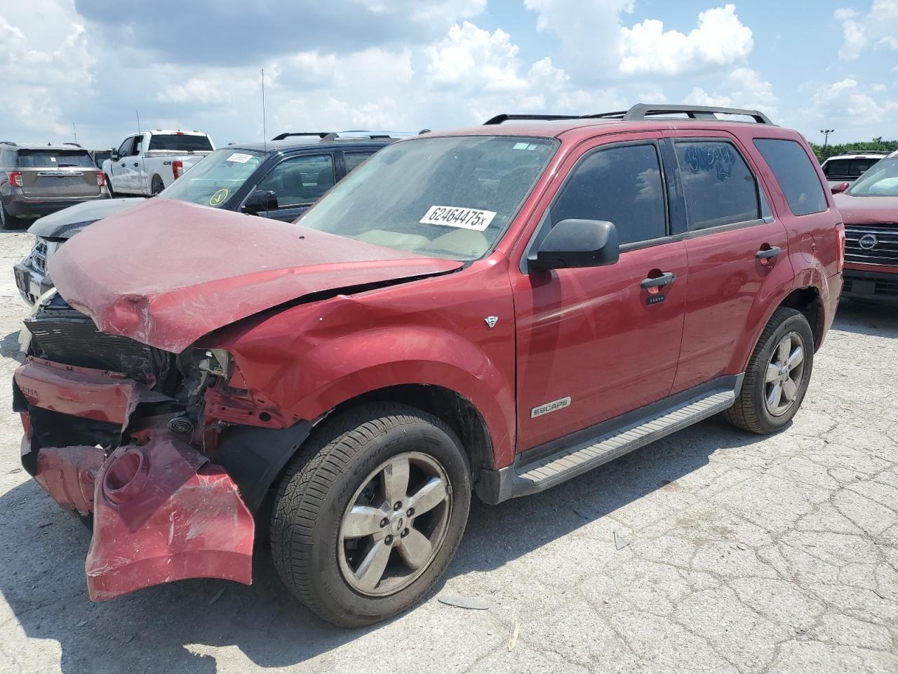 FORD ESCAPE 2008 1FMCU031X8KB13066