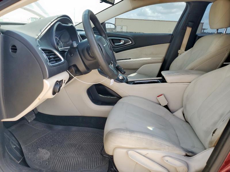Sedans CHRYSLER 200 2015 Burgundy