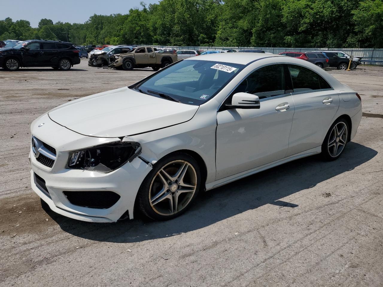 2014 Mercedes-Benz Cla 250 4Matic للبيع في Ellwood City، PA - Front End