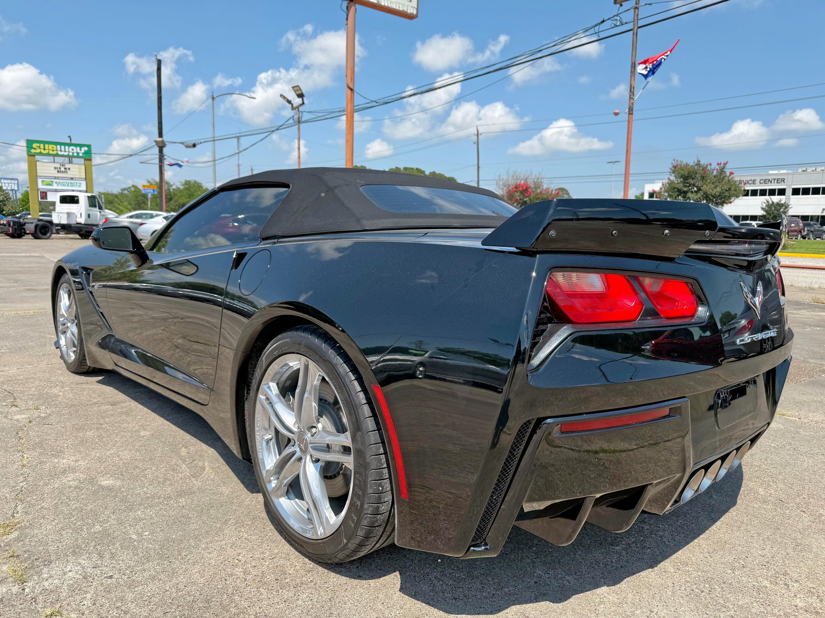Cabriolets CHEVROLET CORVETTE 2017 Czarny