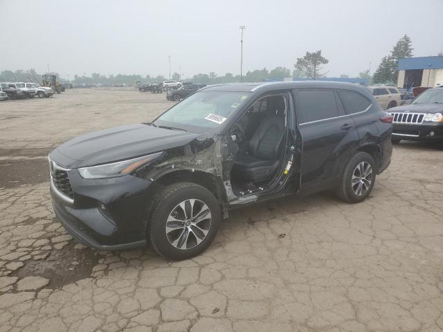  TOYOTA HIGHLANDER 2022 Чорний