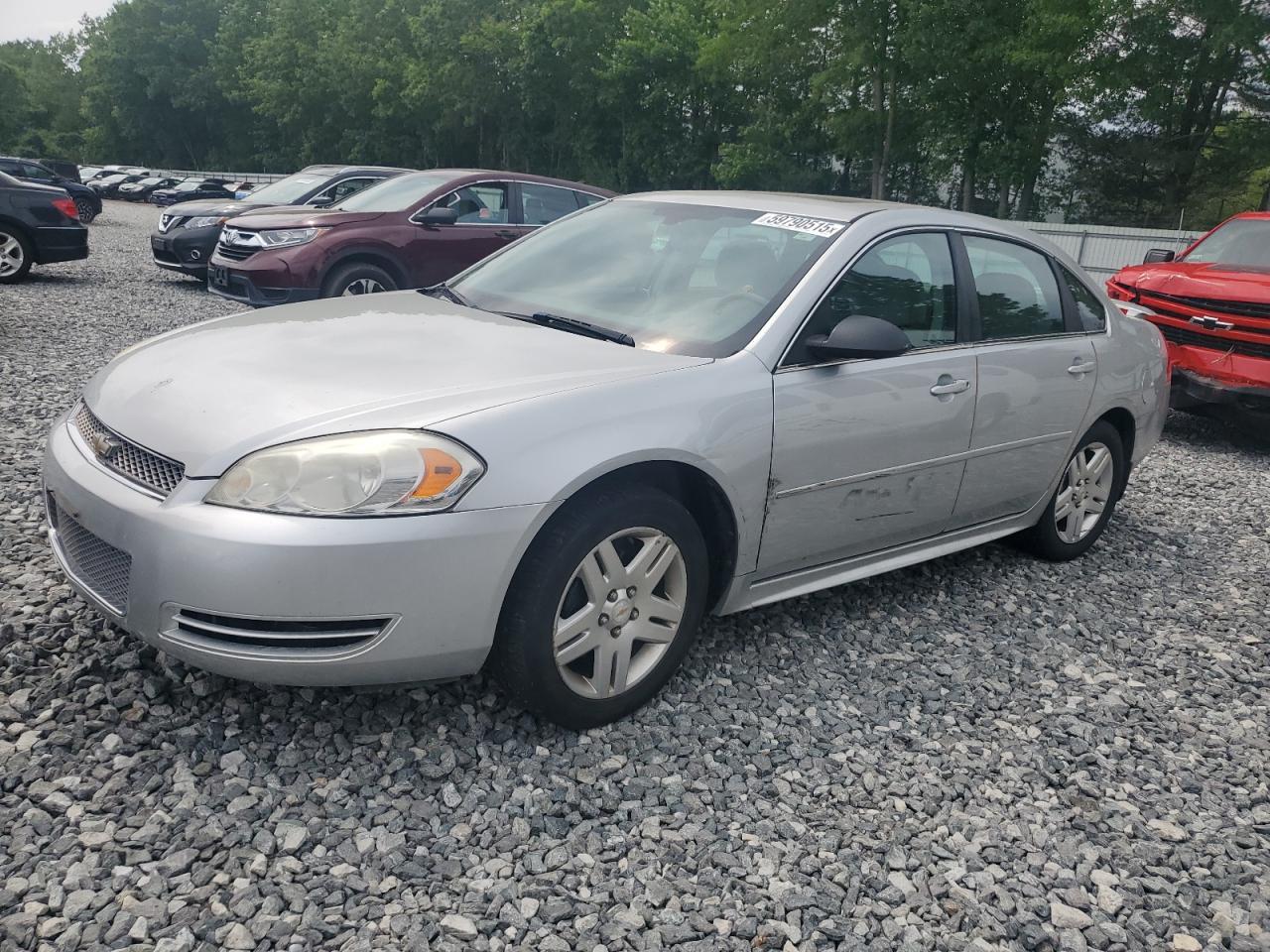 2012 Chevrolet Impala Lt на продаже в North Billerica, MA - Side