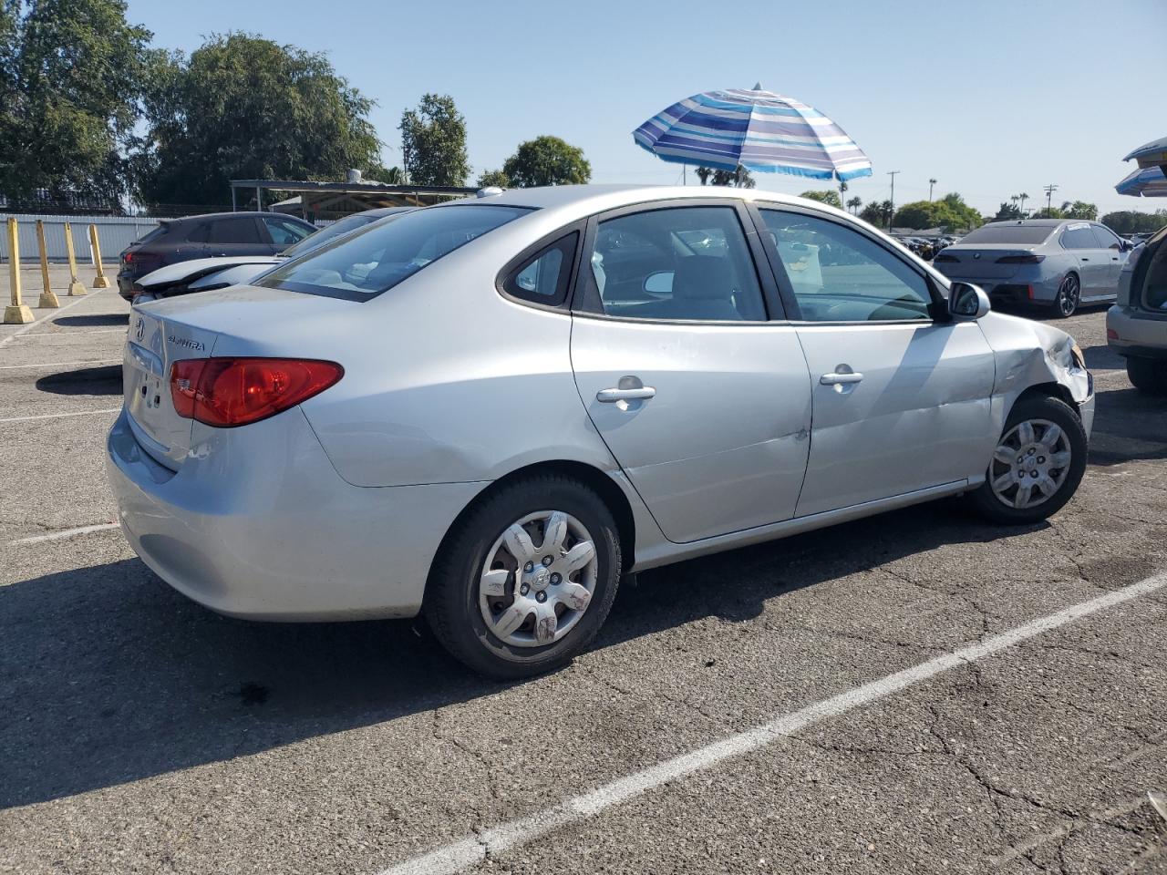 HYUNDAI ELANTRA 2008 VIN KMHDU46D68U351292 zdjęcie 3