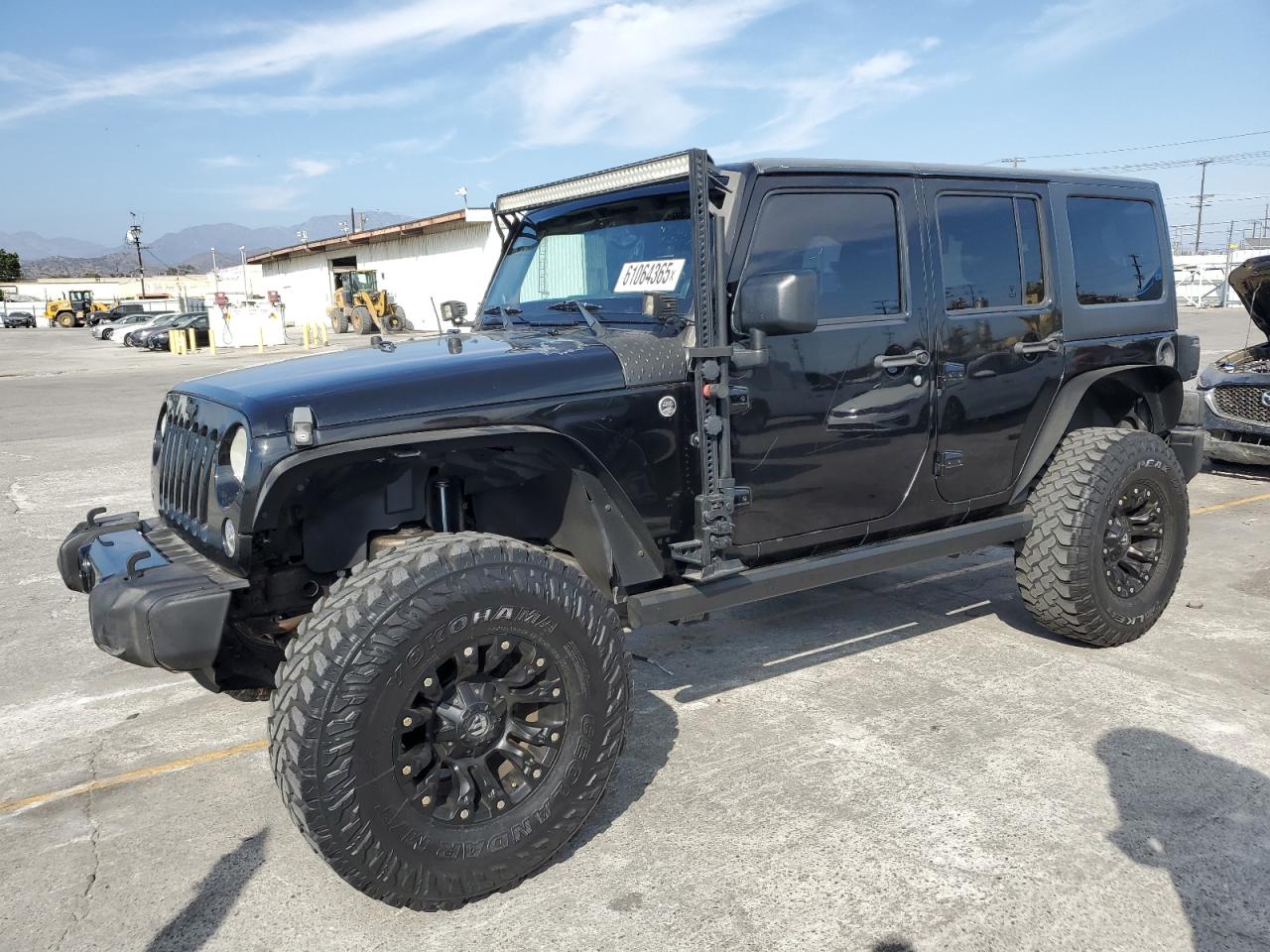 2014 Jeep Wrangler Unlimited Sport იყიდება Sun Valley-ში, CA - Minor Dent/Scratches