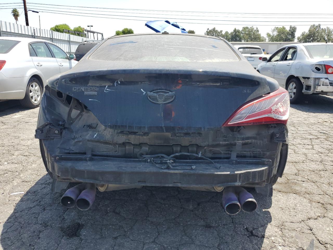 2015 Hyundai Genesis Coupe 3.8L VIN: KMHHU6KJ0FU123309 Lot: 62004535