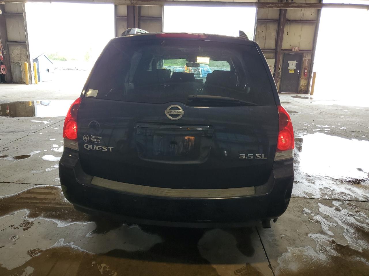 2007 Nissan Quest S VIN: 5N1BV28U57N102917 Lot: 61256475