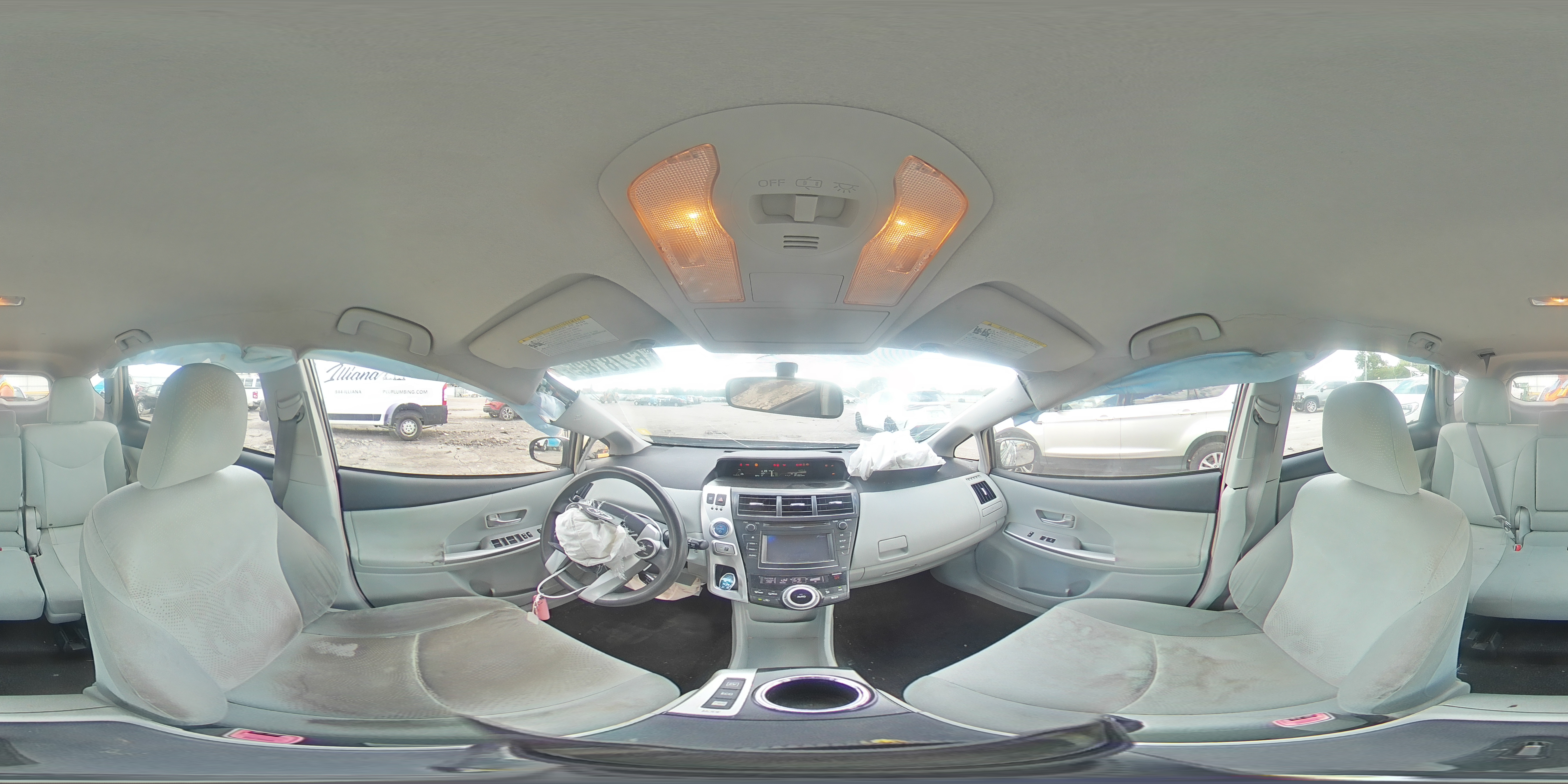 2013 Toyota Prius V VIN: JTDZN3EU1D3289562 Lot: 62781895