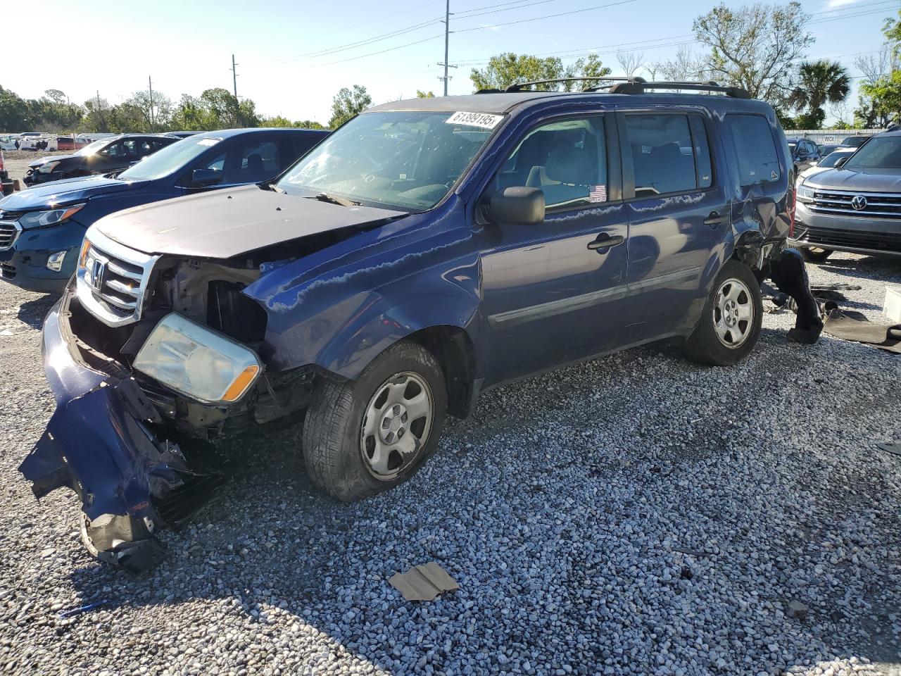Riverview, FL에서 판매 중인 2013 Honda Pilot Lx - Front End