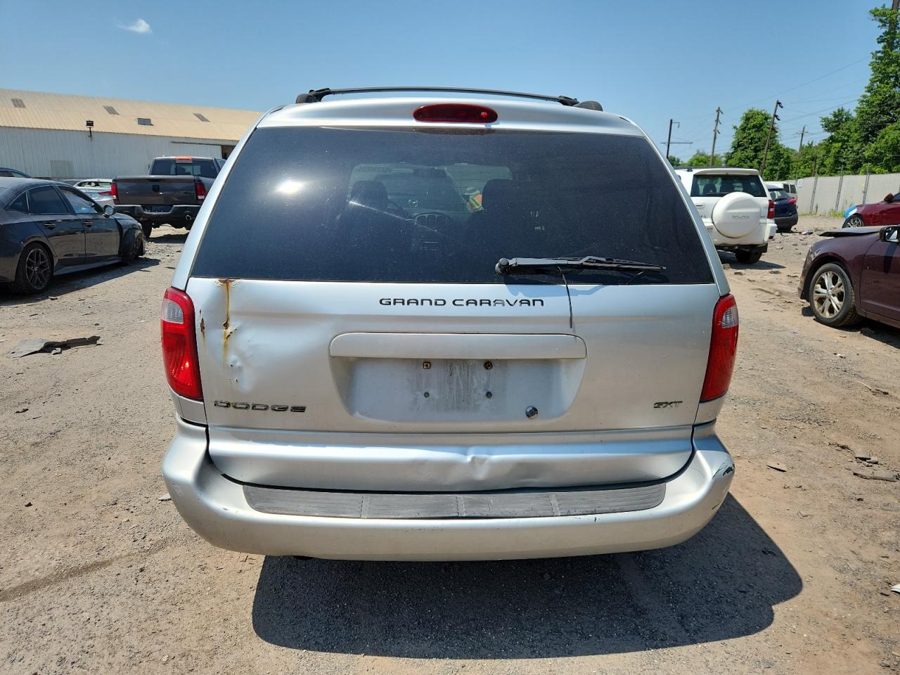 2006 Dodge Grand Caravan Sxt VIN: 2D4GP44L56R791438 Lot: 62234235
