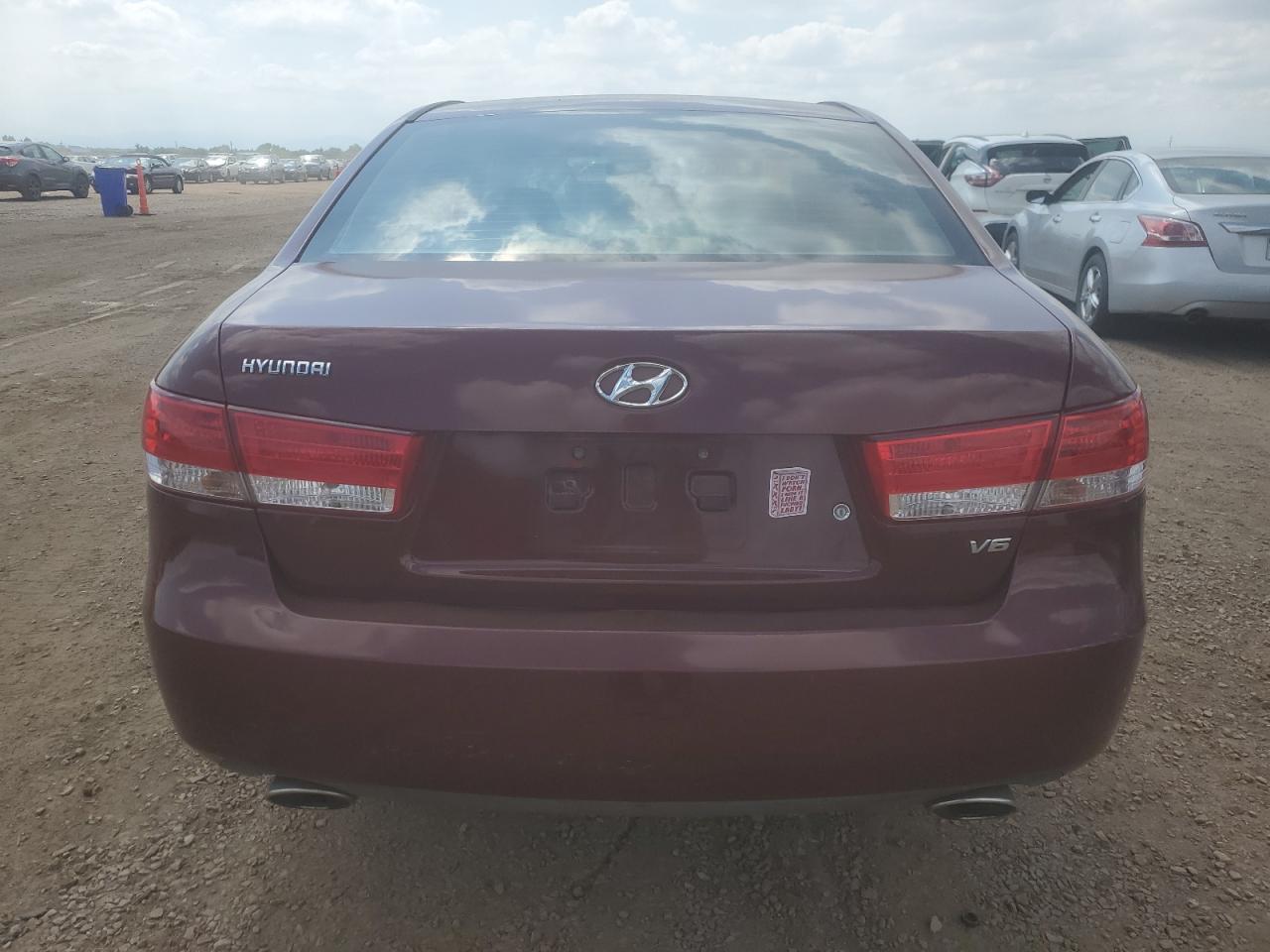2007 Hyundai Sonata Se VIN: 5NPEU46F57H197435 Lot: 63079095