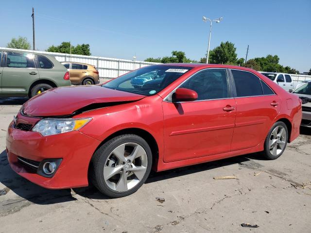  TOYOTA CAMRY 2012 Czerwony