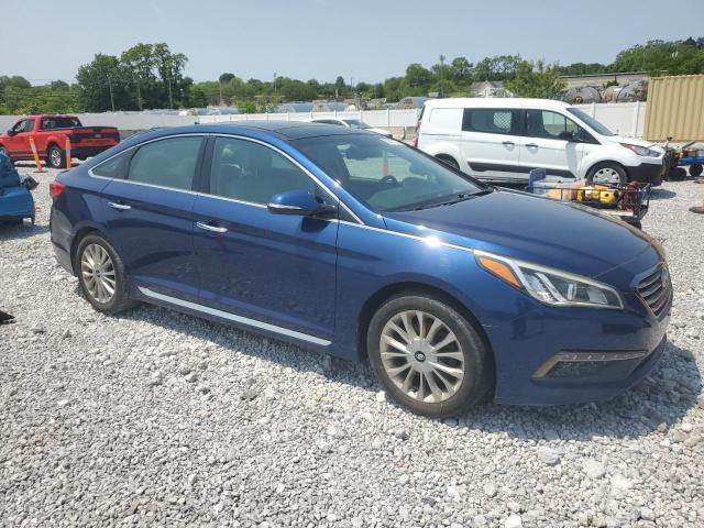 Sedans HYUNDAI SONATA 2015 Granatowy