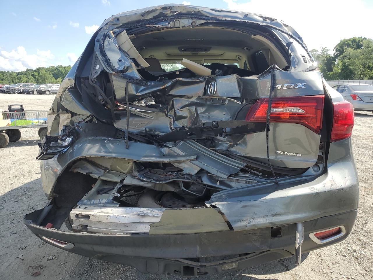 2014 Acura Mdx Technology VIN: 5FRYD4H6XEB023302 Lot: 61546755