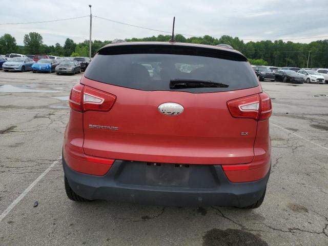  KIA SPORTAGE 2013 Red