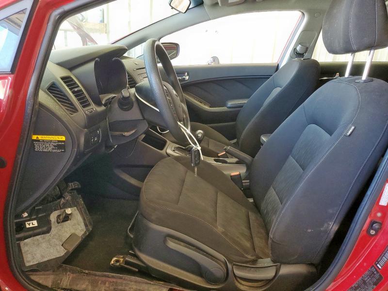  KIA FORTE 2016 Czerwony