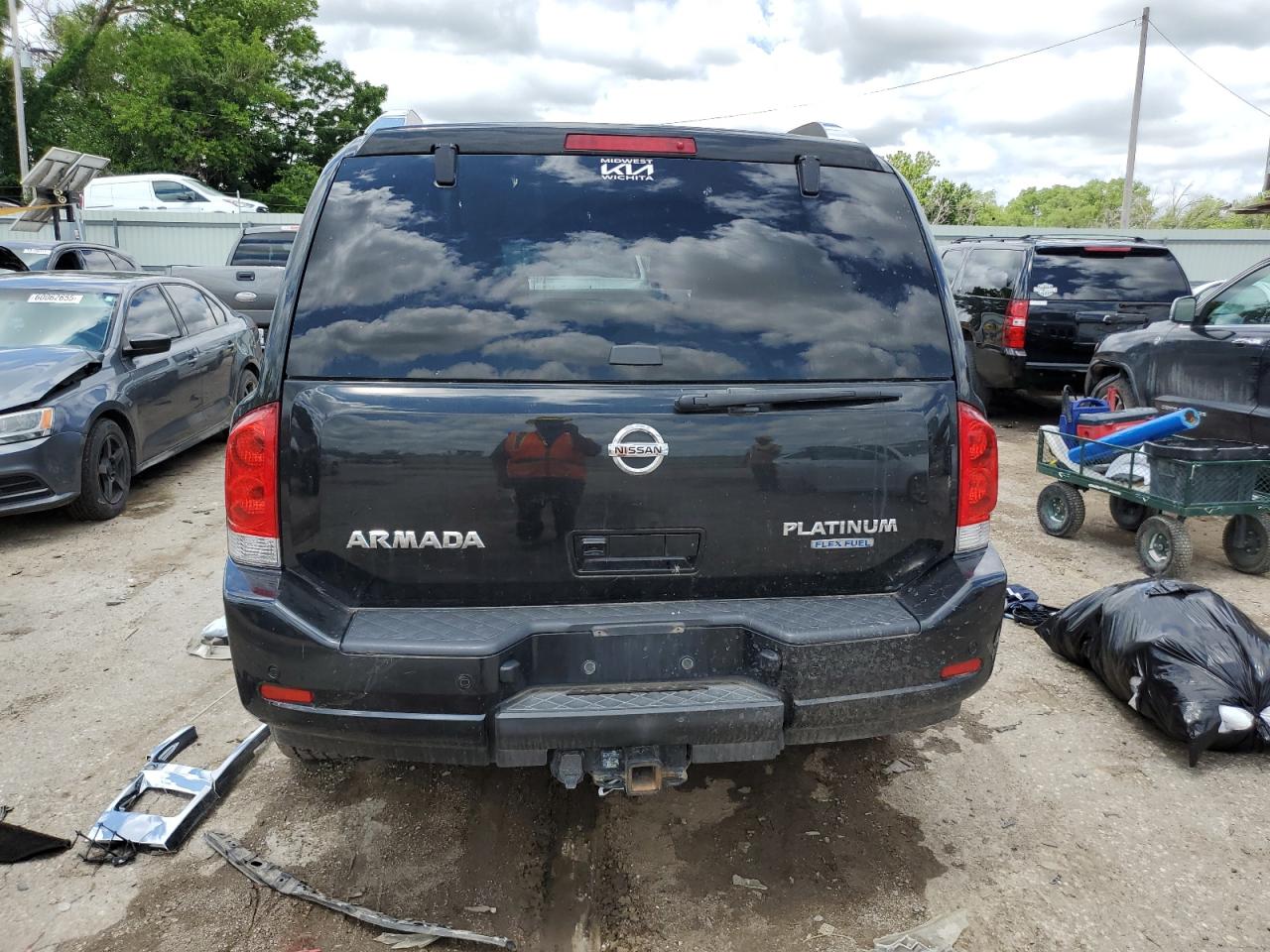 2015 Nissan Armada Platinum VIN: 5N1BA0NEXFN612501 Lot: 59966605