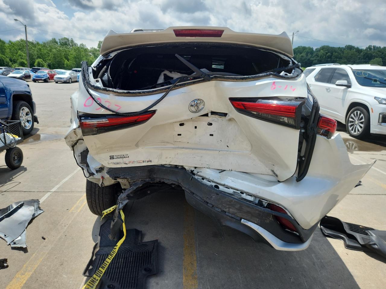 2021 Toyota Highlander Xse VIN: 5TDJZRAH0MS050337 Lot: 61776395
