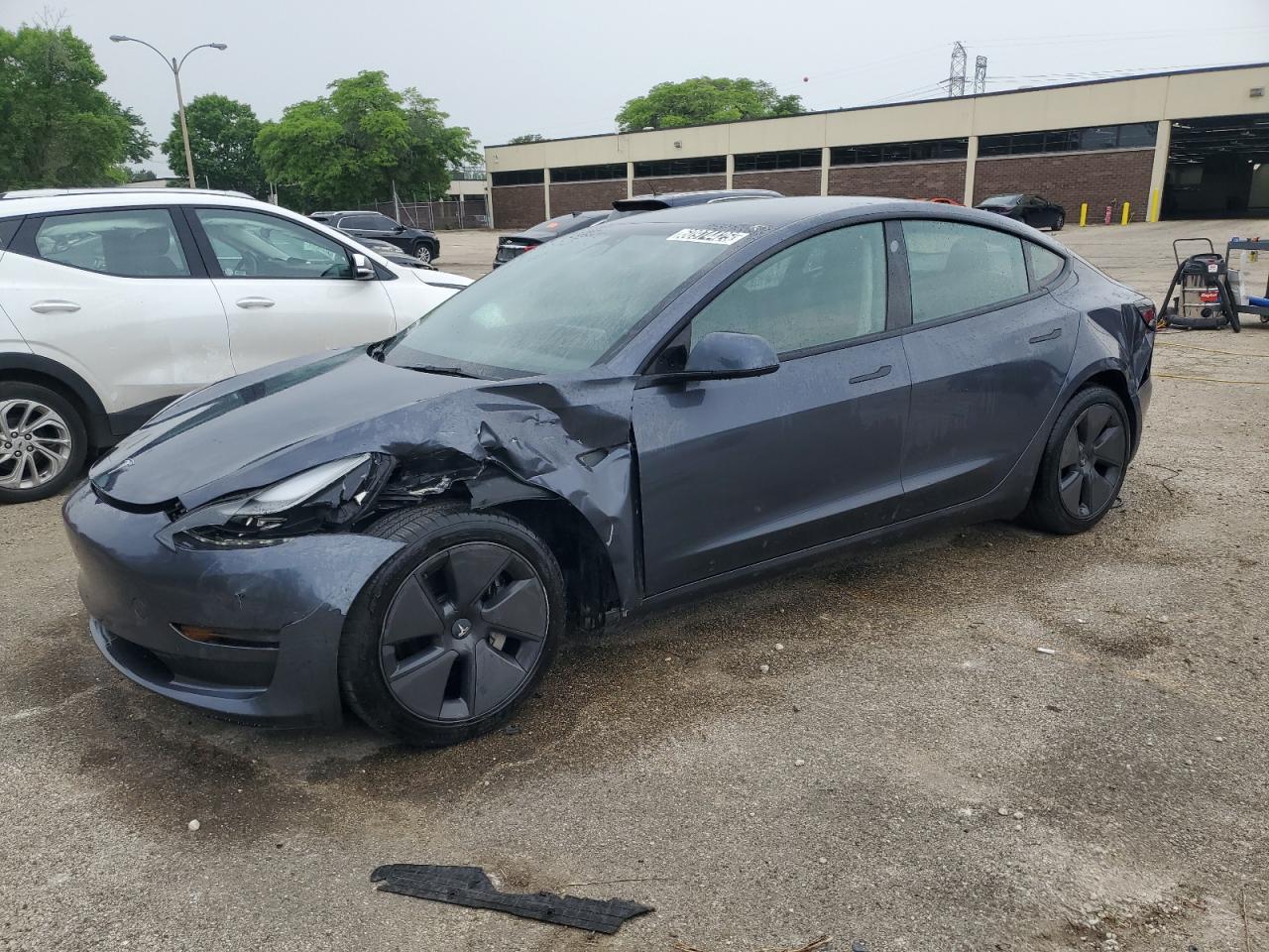 2022 Tesla Model 3 na sprzedaż w Wheeling, IL - Front End