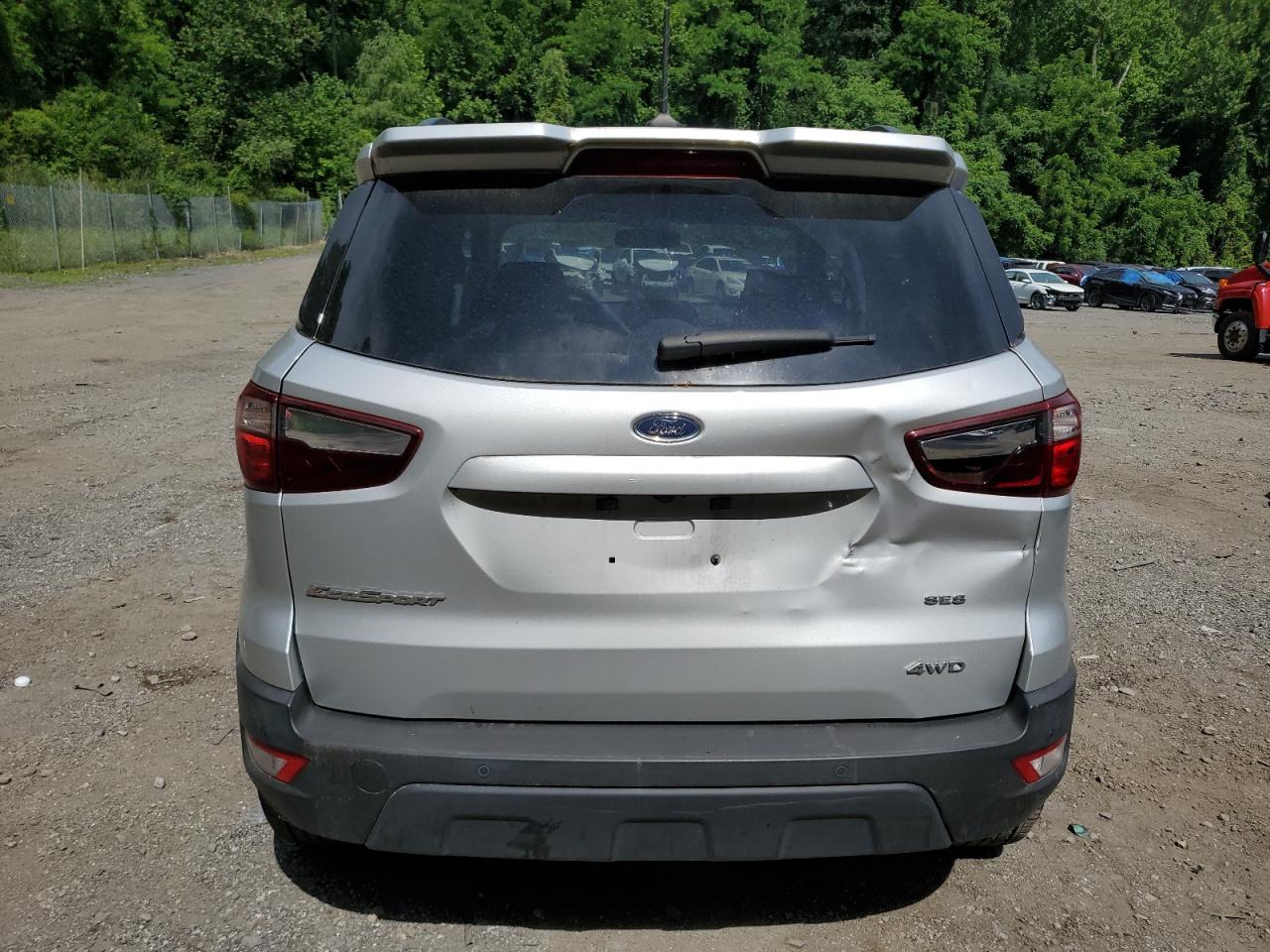 2019 Ford Ecosport Ses VIN: MAJ6S3JL3KC264156 Lot: 62353135