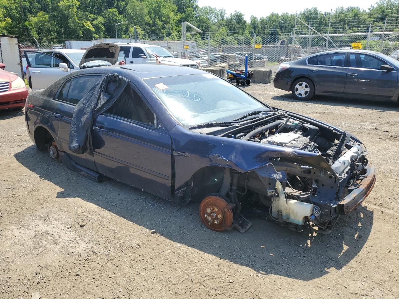 ACURA TL 2007 VIN 19UUA66217A022721 фото 4