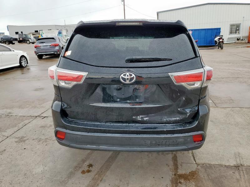  TOYOTA HIGHLANDER 2015 Черный