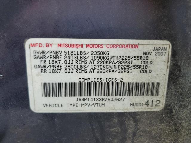 2008 MITSUBISHI OUTLANDER XLS  