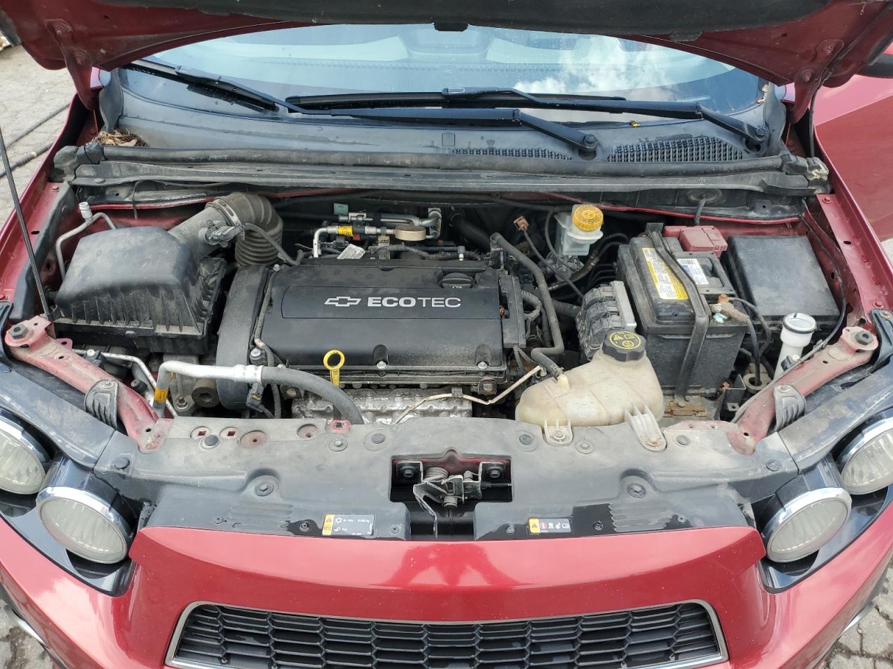 2013 Chevrolet Sonic Lt VIN: 1G1JC6SH4D4227667 Lot: 62056585