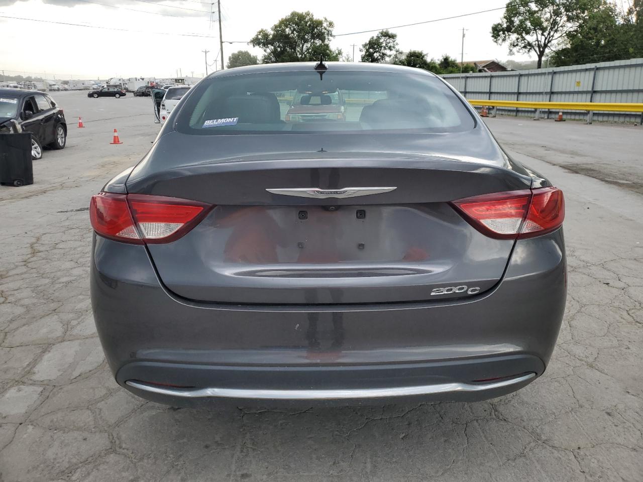 2015 Chrysler 200 C VIN: 1C3CCCCB6FN618376 Lot: 62946105