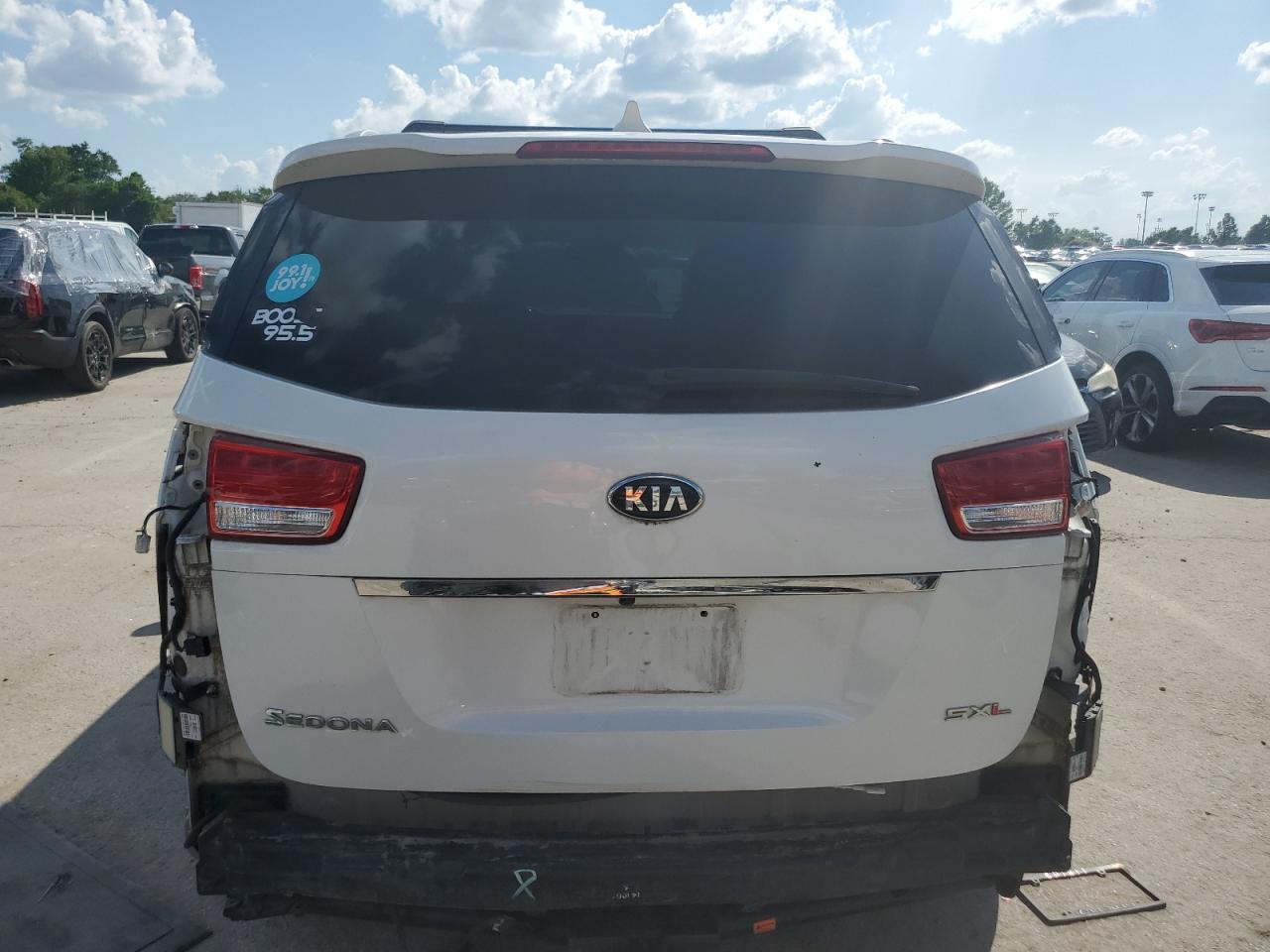 2015 Kia Sedona Sxl VIN: KNDME5C12F6034547 Lot: 61596385
