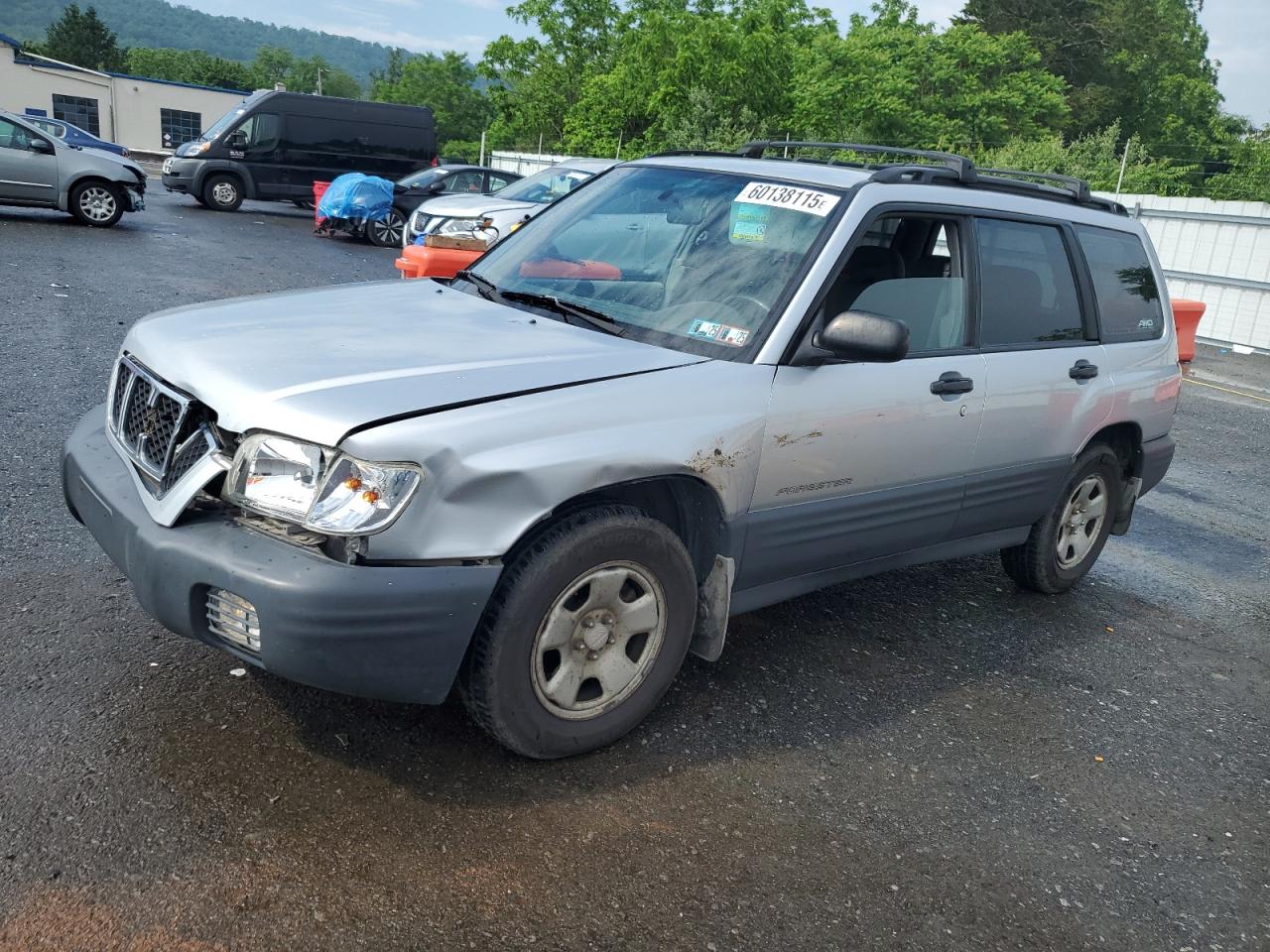 2002 Subaru Forester L na sprzedaż w Grantville, PA - Front End