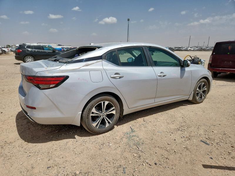  NISSAN SENTRA 2021 Серебристый