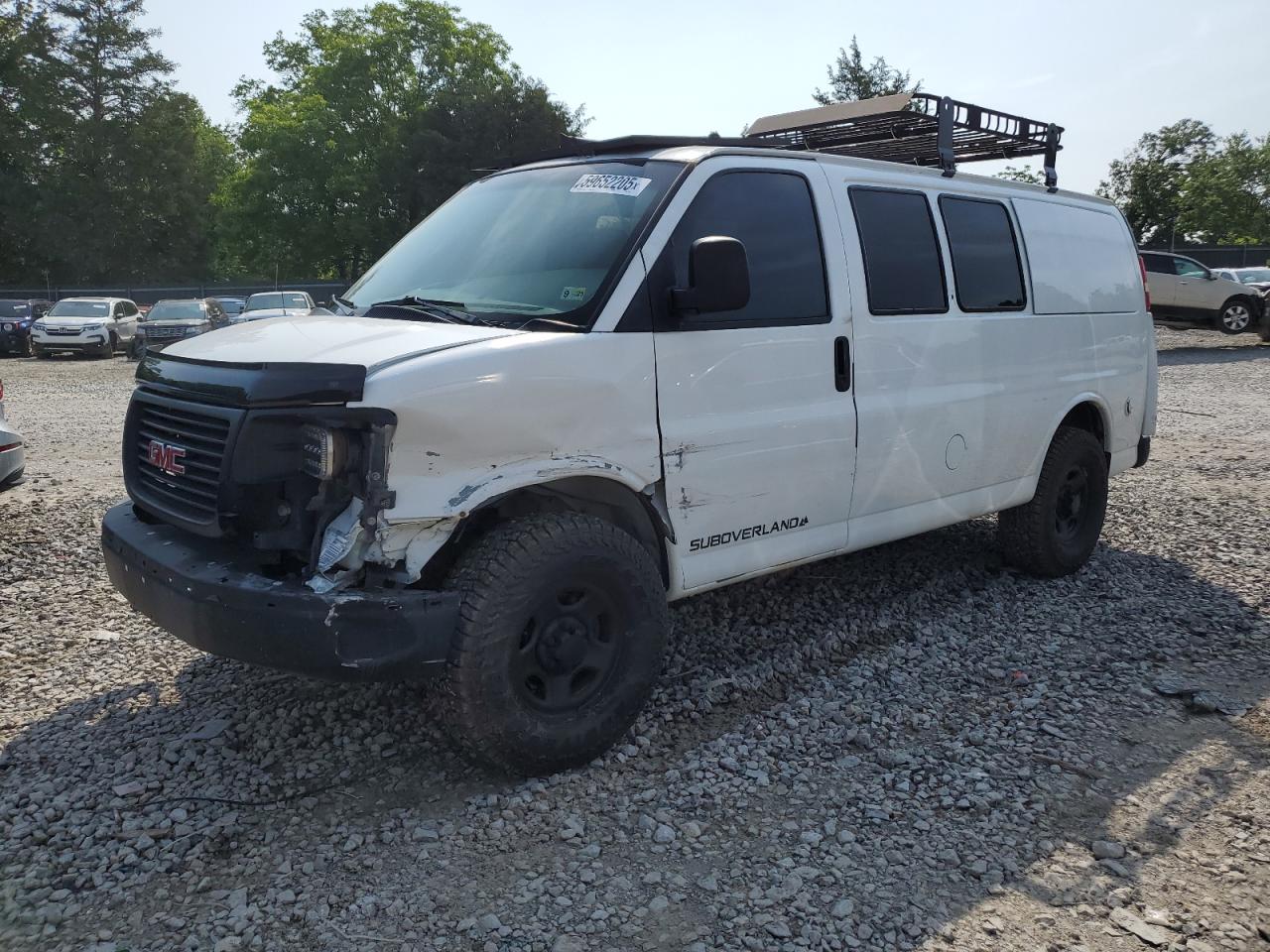 2003 Gmc Savana G2500 იყიდება Madisonville-ში, TN - Front End