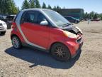 2009 Smart Fortwo Pure en Venta en Graham, WA - Front End