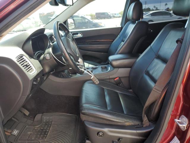  DODGE DURANGO 2016 Red