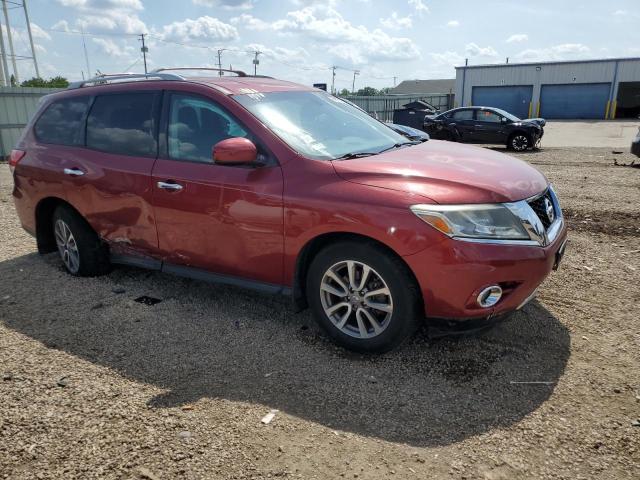  NISSAN PATHFINDER 2016 Бордовый