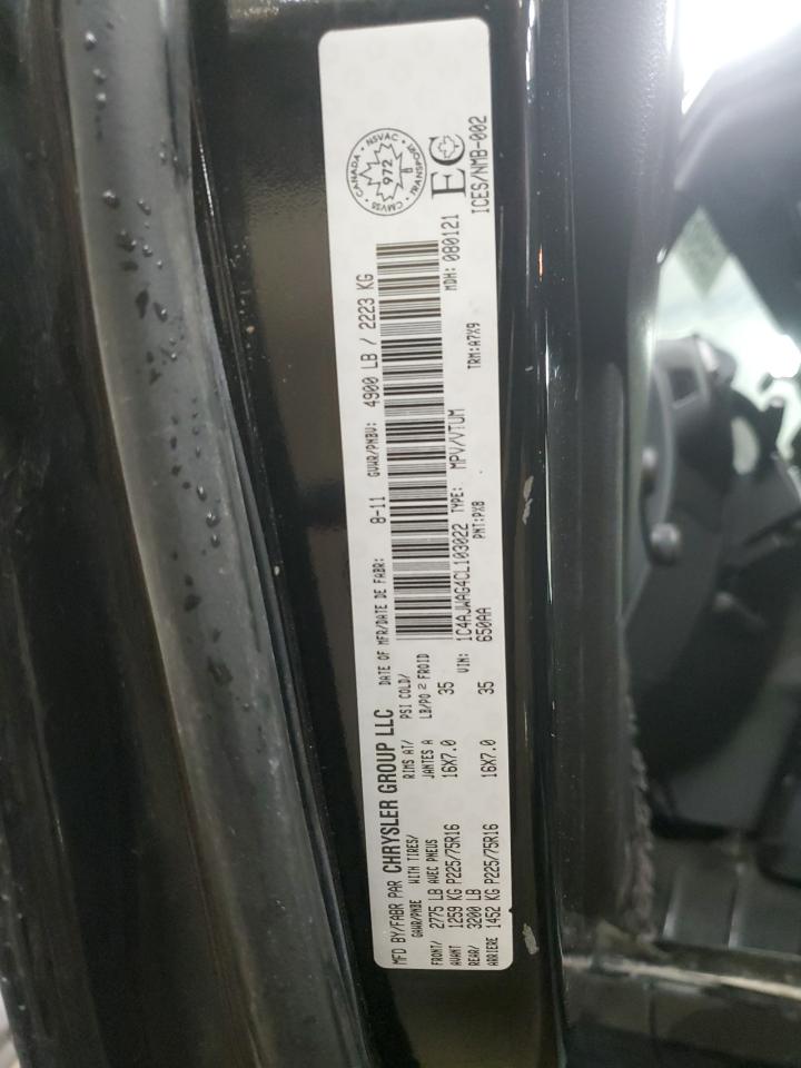 2012 Jeep Wrangler Sport VIN: 1C4AJWAG4CL103022 Lot: 59969255