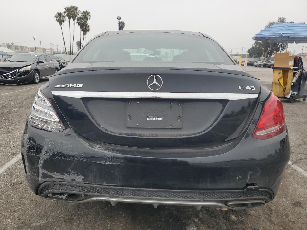 2018 Mercedes-Benz C 43 4Matic Amg VIN: 55SWF6EB6JU256814 Lot: 58411235