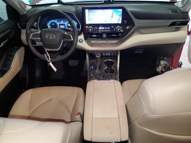  TOYOTA HIGHLANDER 2023 Red