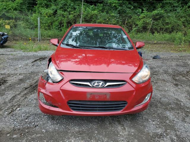  HYUNDAI ACCENT 2013 Red