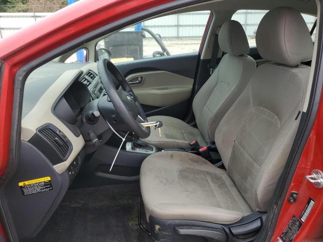  KIA RIO 2017 Czerwony