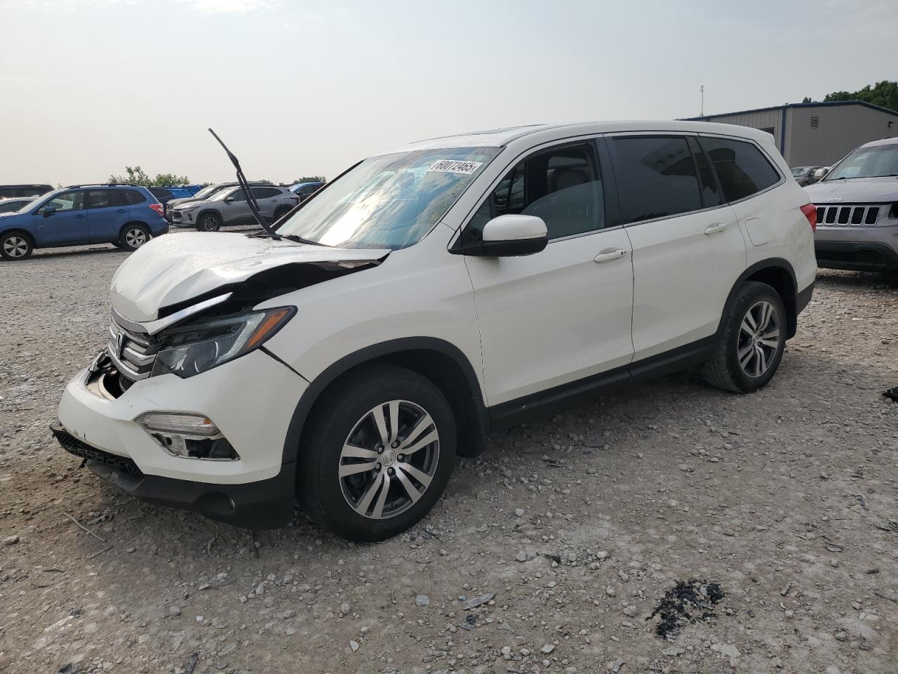 2018 Honda Pilot Exl na sprzedaż w Wayland, MI - Front End