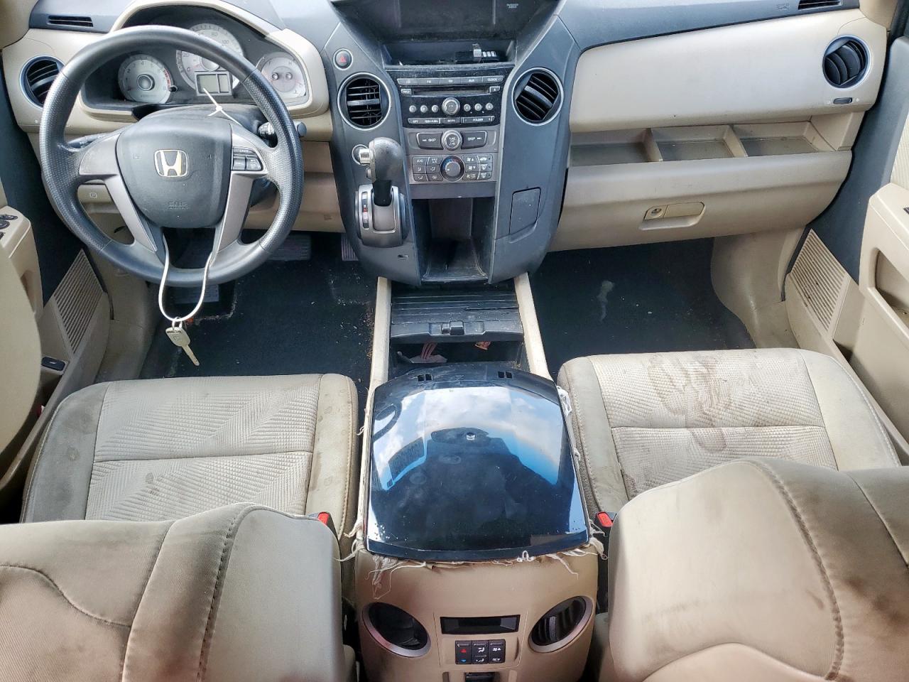 2012 Honda Pilot Lx VIN: 5FNYF4H27CB021545 Lot: 60643425